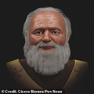 image Scientists Reveal the TRUE Historical Face of Santa Claus for the First Time in Almost 1,700 Years