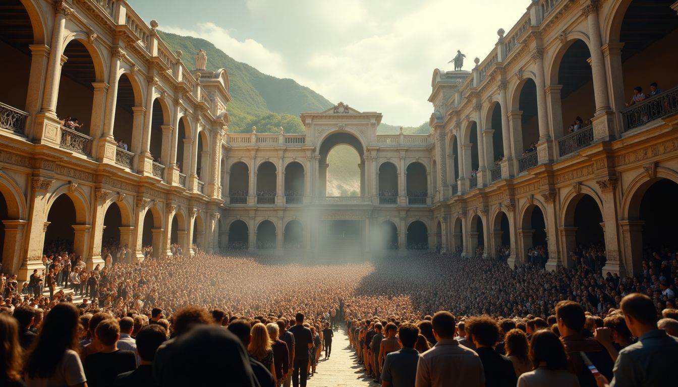 storybackdrop_1737671559_file-1 Machine Art? Or Machine War? AGI Prototype Sparks Debate at Creativity Symposium - Digital Print of Story Final Image