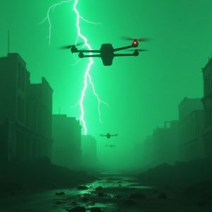 The Cobalt Streak - Digital Print of Story Final Image