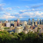 montreal, canada, urban landscape, buildings, apartments, clouds, sunny, office buildings, city, sky view, montreal, montreal, montreal, montreal, montreal