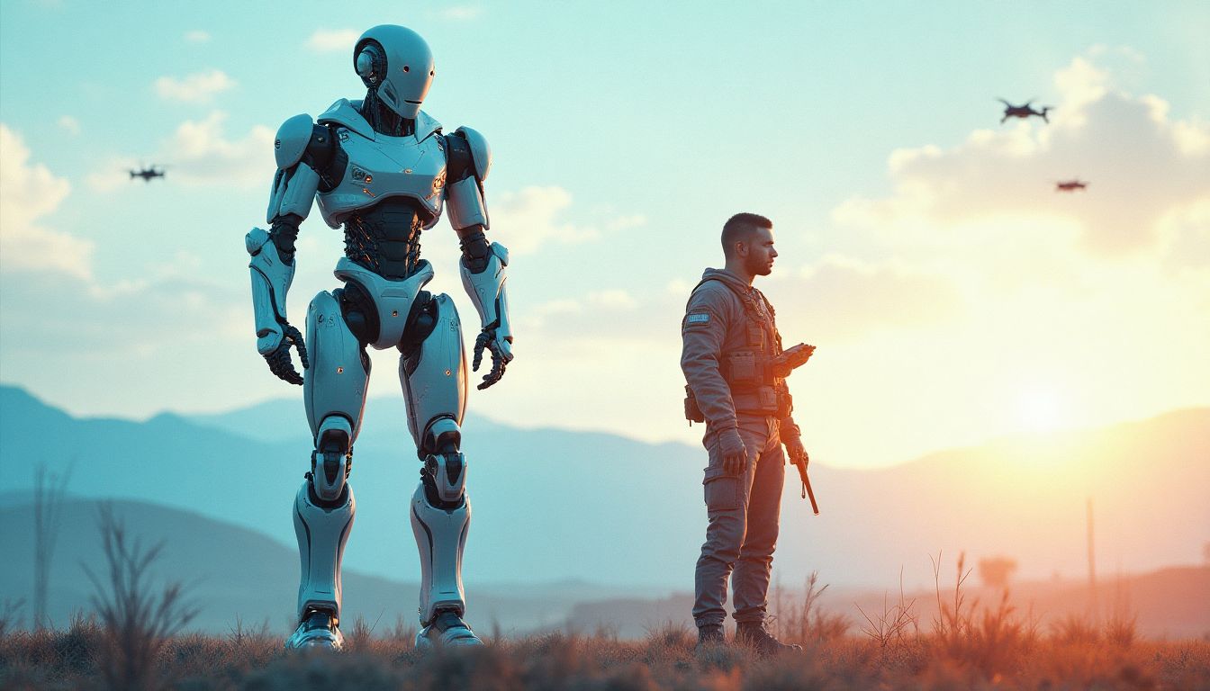article_image4_1751820028 AI in the Military: Can Robots Truly Replace Human Soldiers?